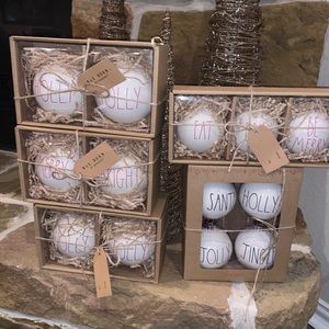 Rae Dunn Christmas Ornaments